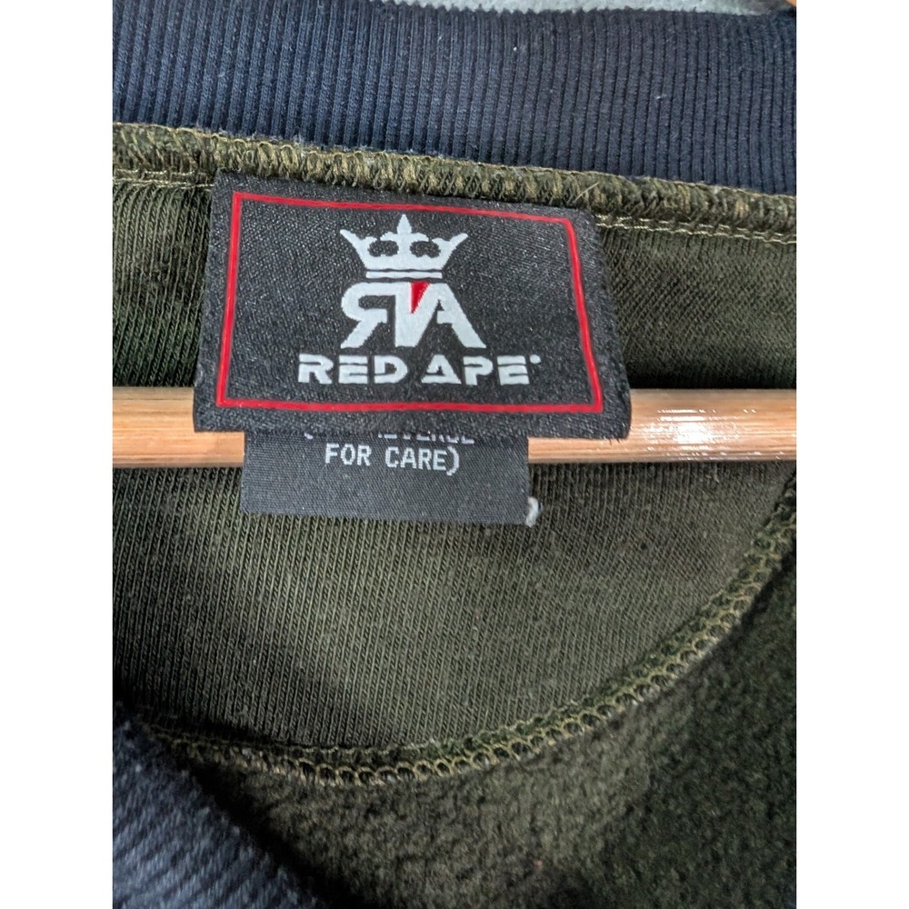 Red Ape 2XL Track Suit Set Quilted Colorblock Bomber Jacket Joggers Y2K Style - Picture 4 of 16